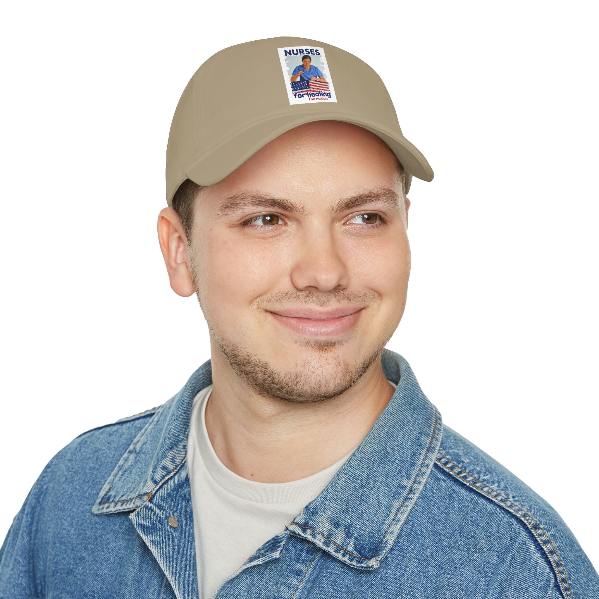 Unisex Baseball Cap - Nurses For Healing The Nation (front) - 100% Cotton Twill - NFH-B-18-253