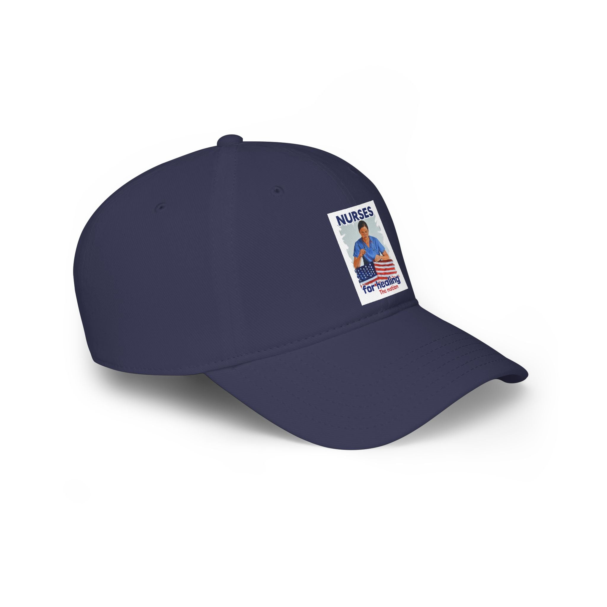 Unisex Baseball Cap - Nurses For Healing The Nation (front) - 100% Cotton Twill - NFH-B-18-253
